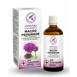 Масло репейное Ароматика Для укрепления волос, 100 мл Масло репейное Ароматика Для укрепления волос, 100 мл