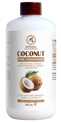 Кондиционер Ароматика COCONUT для всех типов волос, Вес 480 мл Кондиционер Ароматика COCONUT для всех типов волос, Вес 480 мл