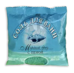 Cоль  для ванн морская Ароматика пенообразующая Морской бриз, Вес 500 гр. Cоль  для ванн морская Ароматика пенообразующая Морской бриз, Вес 500 гр.