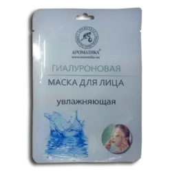 Гиалуроновая маска для лица Ароматика Увлажняющая, Вес 35 г. Гиалуроновая маска для лица Ароматика Увлажняющая, Вес 35 г.