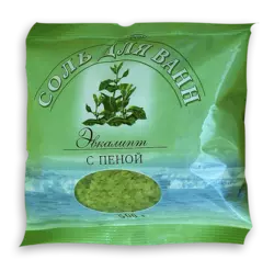 Cоль  для ванн морская Ароматика пенообразующая Эвкалипт, Вес 500 гр. Cоль  для ванн морская Ароматика пенообразующая Эвкалипт, Вес 500 гр.
