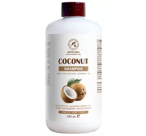 Шампунь Ароматика COCONUT для всех типов волос, Вес 480 мл Шампунь Ароматика COCONUT для всех типов волос, Вес 480 мл